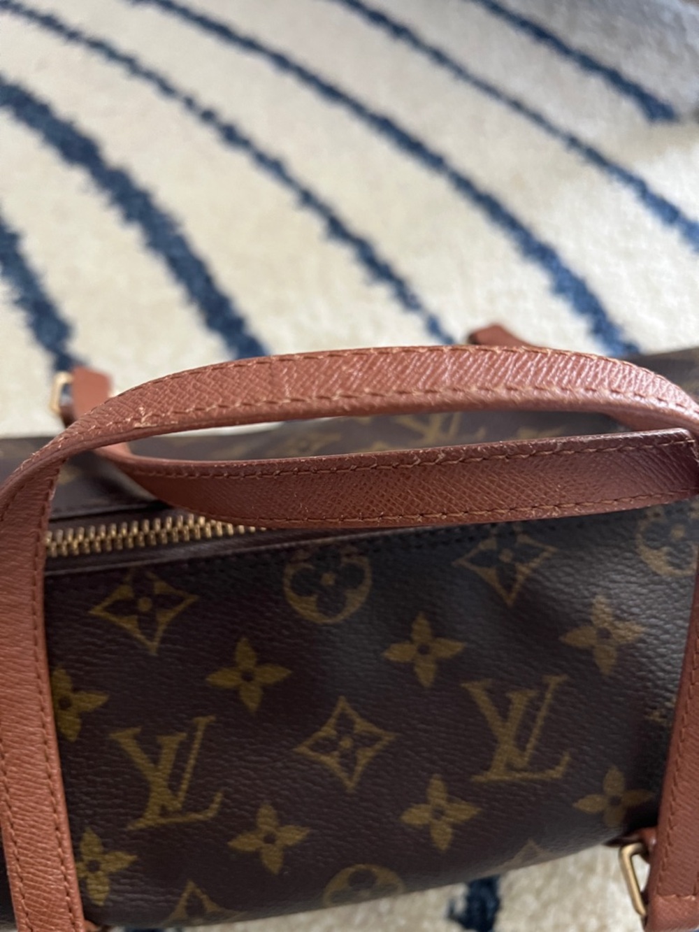 Louis Vuitton vintage Brown Monogram papillon 26 Bag - Picture 8 of 11